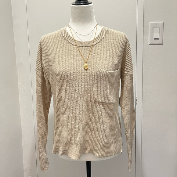 Cream Madewell Knit Sweater - Picture 4 of 4